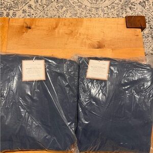 2 Pottery Barn Teen Outdoor Beanbag Slipcover in Navy